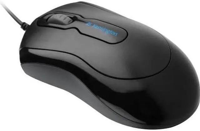 Alt view image 2 of 6 - Mouse, Corded, 2 Button, Black