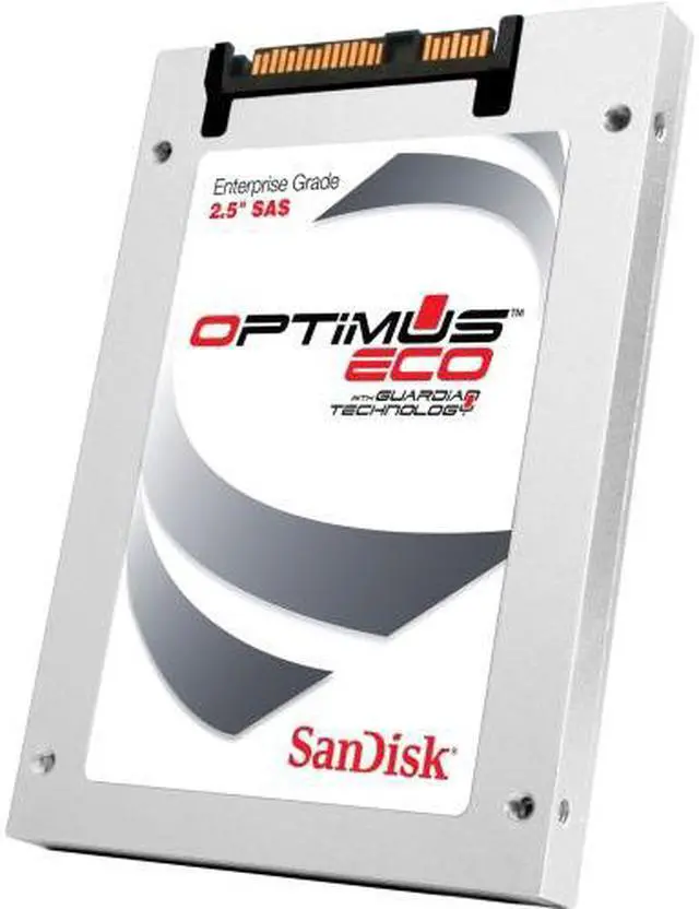 Alt view image 3 of 7 - SanDisk Optimus Eco SDLLOC6R-020T-5CA1 2.5" SAS 6Gb/s Enterprise Solid State Disk