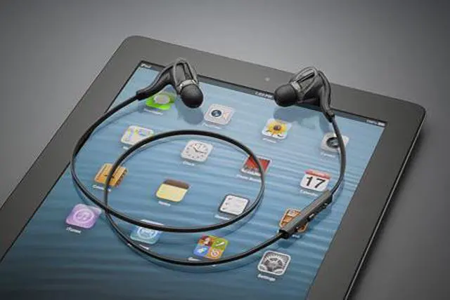 Alt view image 3 of 4 - Plantronics Backbeat GO 2 Bluetooth Headset (Black) w/ Charging Case