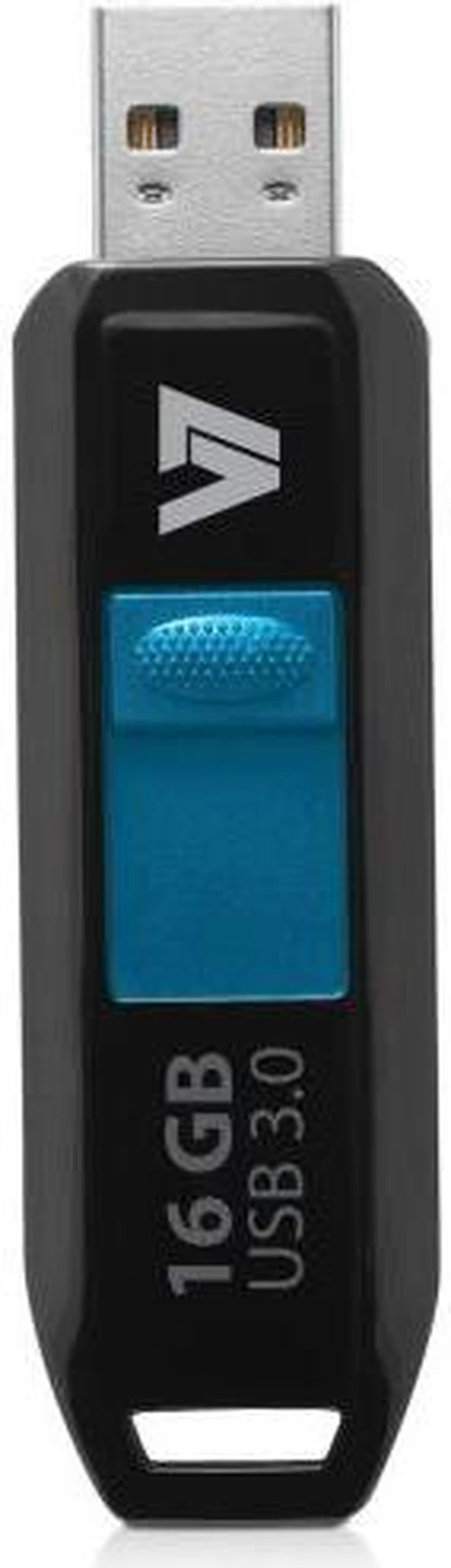 V7 64GB USB 3.0 Flash Drive with Retractable USB connector - Newegg.com