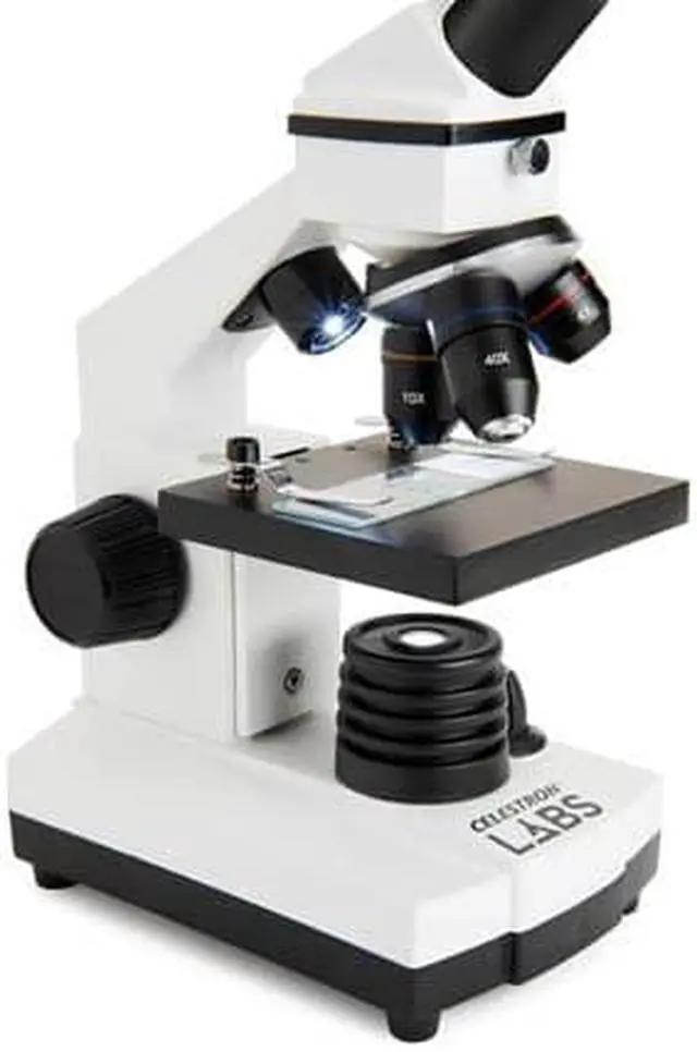 Alt view image 7 of 15 - CELESTRON LABS CM800 COMPOUND MICROSCOPE Microscope