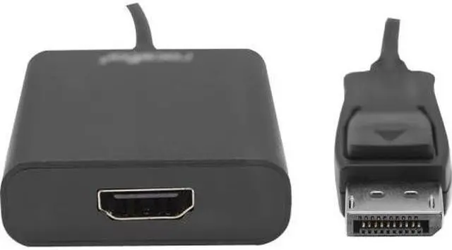 Alt view image 6 of 8 - Rocstor Y10A101-B1 Rocstor DisplayPort (male) to HDMI (female) Adapter Converter - 1 Pack - 1 x DisplayPort Male Digital Audio/Video - 1 x HDMI Female Digital Audio/Video - 1920 x 1200 Supported -