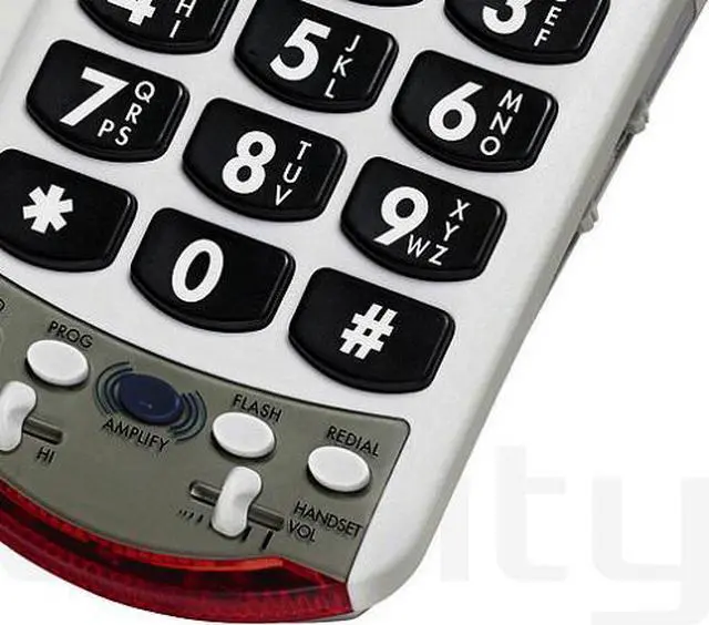 Alt view image 10 of 20 - Clarity P300 Picture Phone for Mild Hearing Loss