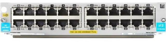 Alt view image 4 of 12 - Hpe 5400R 24-Port 10/100/1000Base-T Poe+ With Macsec V3 Zl2 Module