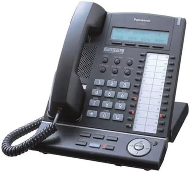 Main image of Panasonic KX-T7633B-R Digital Corded Phone W/ 3-Line Backlit LCD Display And 24 Programmable Line Buttons