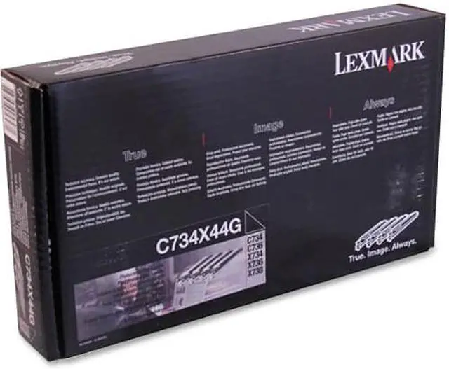 Alt view image 7 of 8 - Lexmark Photoconductor Unit 20K Yield f/C734/736/X734/736/738 Black C734X44G