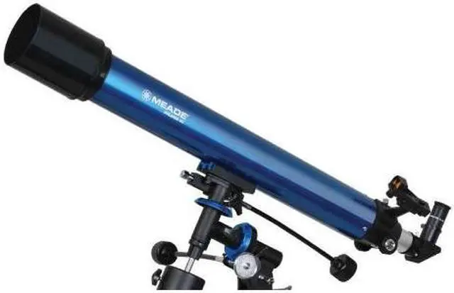 Alt view image 2 of 6 - Meade Polaris 90mm (3.5") 900mm f/10 German Equatorial Refractor Telescope