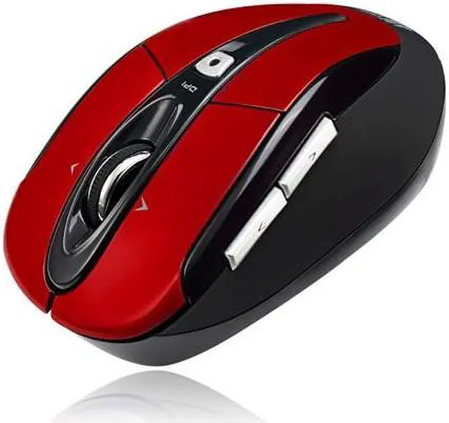 Alt view image 2 of 19 - ADESSO iMouse S60R Red 6 Buttons Tilt Wheel USB RF Wireless Optical Mouse