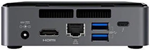 Alt view image 8 of 11 - Intel NUC 7 Home NUC7i5BNKP Desktop Computer - Intel Core i5 (7th Gen) i5-7260U 2.20 GHz - 8 GB DDR4 SDRAM - 256 GB NVMe SSD - Windows 10 Home 64-bit - Mini PC
