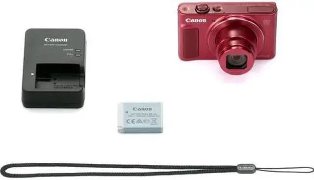 Alt view image 3 of 20 - Canon PowerShot SX620 HS Digital Camera (Red)