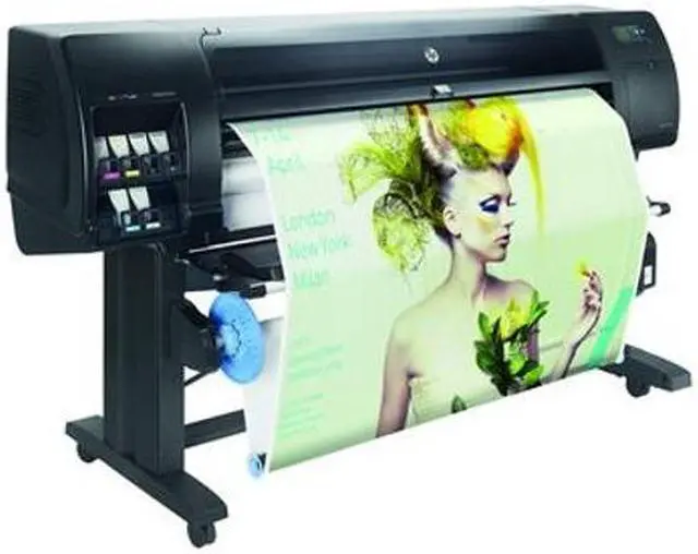 Alt view image 2 of 6 - HP Designjet Z6610 2400 x 1200 dpi Color Print Quality Ethernet (RJ-45) Thermal Inkjet Large Format Color 60-in Production Printer (6-Color)