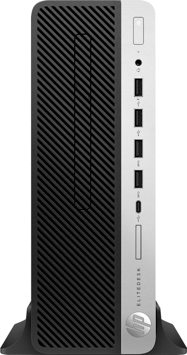 Alt view image 5 of 7 - HP EliteDesk 705 G4 4PE30UT#ABA Desktop Computer - AMD A6-Series A6-9500 3.50 GHz - 4 GB DDR4 SDRAM - 500 GB HDD - Windows 10 Pro 64-bit (English) - Small Form Factor