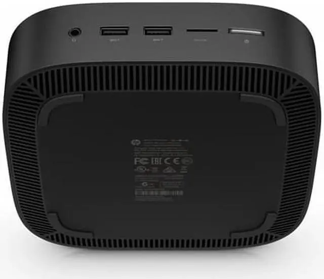 Alt view image 2 of 3 - HP Chromebox G2 Chromebox 3VD03UT#ABA - Intel Core i5 (7th Gen) i5-7300U 2.60 GHz - 8 GB DDR4 SDRAM - 32 GB SSD - Chrome OS - Mini PC - Attractive Black - Intel HD Graphics 620 - Wi-Fi - Bluetooth