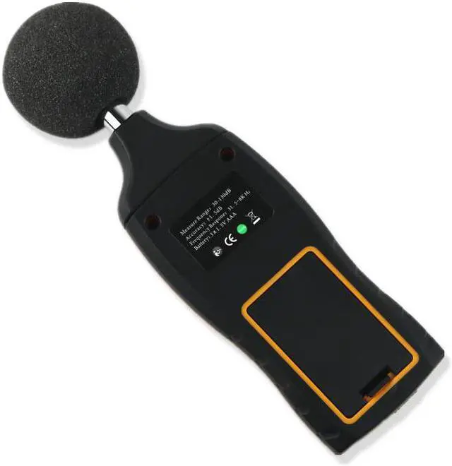 Alt view image 2 of 3 - SNDWAY SW-523 LCD Digital Sound Noise Level Describe Meter 30-130dBA 1.5 dB Accuracy Digital Sound Level Meter Backlight noise tester