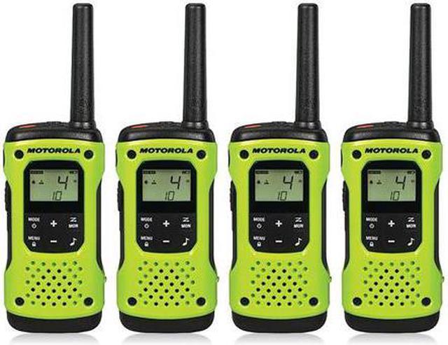 Motorola Talkabout T600 22 channel Waterproof 35 Mile Range NOAA 2-Way Radio  4pk