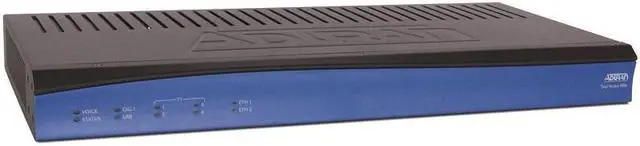 Alt view image 3 of 5 - Adtran - 4243924F1 - Adtran Total Access 924e VoIP Gateway - 3 x RJ-45 - 24 x FXS - USB - Gigabit Ethernet - 1U High