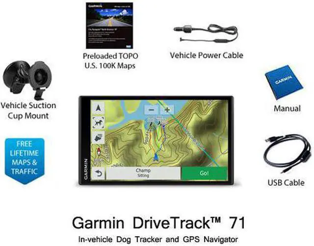 Alt view image 5 of 9 - Garmin DriveTrack 71 Drive Track71