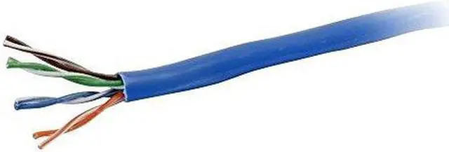 Alt view image 2 of 9 - C2G 56017 Cat6 Bulk Cable - Unshielded Ethernet Network Cable with Solid Conductors - Riser CMR-Rated, TAA Compliant, Blue (100 Feet, 304.8 Meters) (Made in The USA)