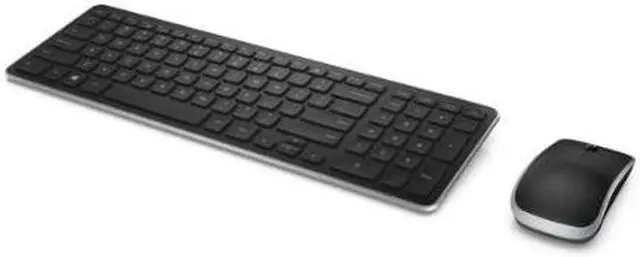 Alt view image 4 of 7 - Dell KM714 Wireless Keyboard And Mouse Combo Dell KM714 Wireless Keyboard and Mouse Combo - USB Wireless RF Keyboard - Tangerine - USB Wireless RF Mouse - 6 Button - Tilt Wheel - Tangerine