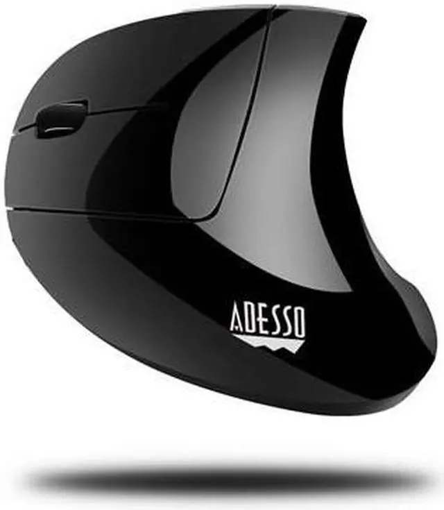 Alt view image 2 of 20 - ADESSO IMOUSEE90 ADESSO 2.4GHZ WIRELESS ERGONOMIC VERTICAL MOUSE FOR LEFT-HANDERS, BACK & FORWARD