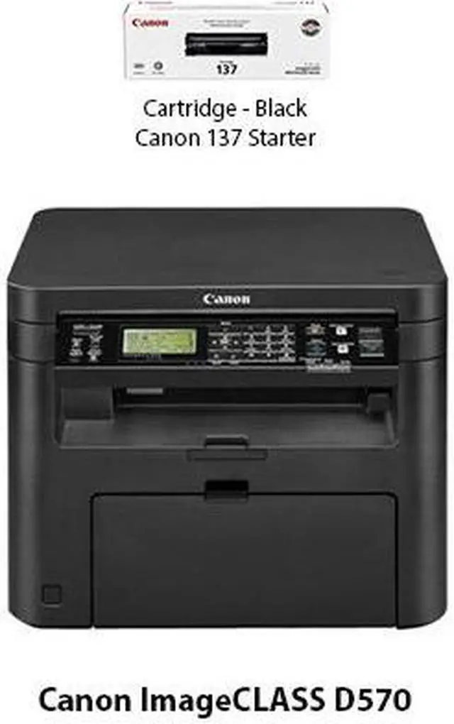 Alt view image 18 of 19 - Canon Duplex Laser Printer 28PPM Wireless 512MB Print Memory BK ICD570