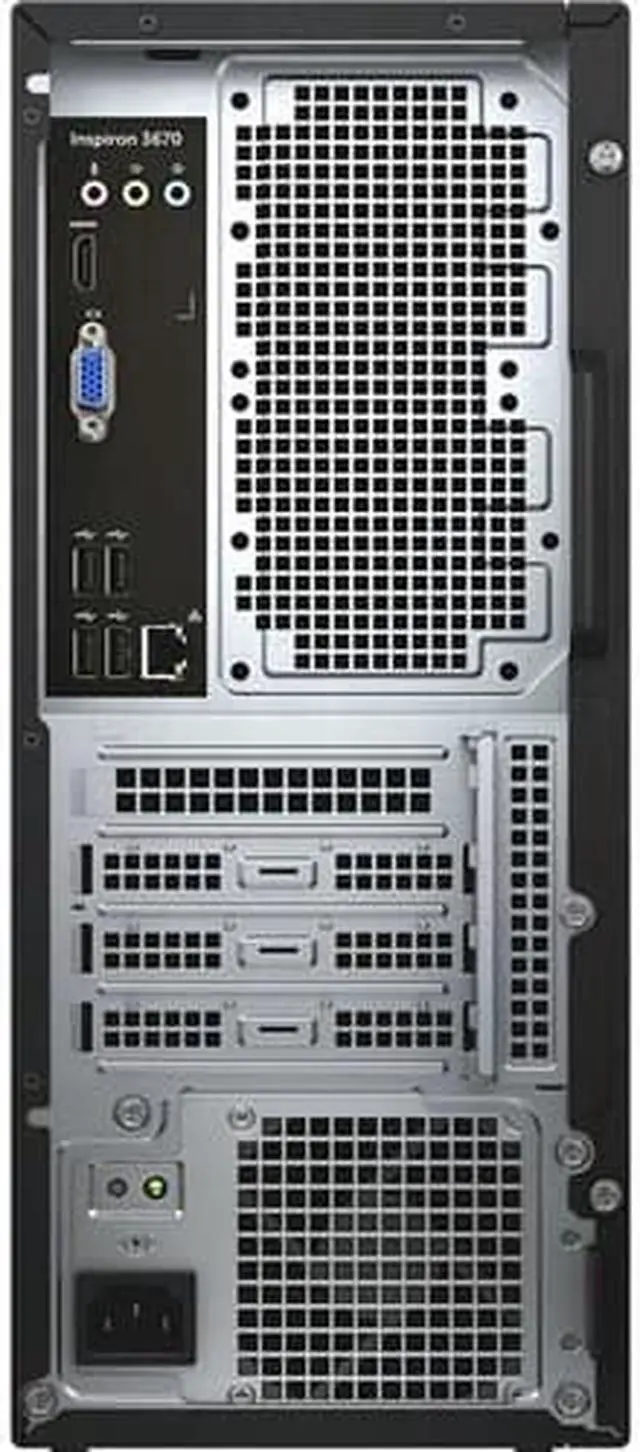 Alt view image 8 of 10 - Dell Inspiron SBR16 3670 Desktop Computer i5-8400 12GB 1TB HDD W10P