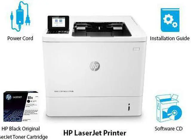 Alt view image 3 of 3 - HP LaserJet Enterprise M608n - Printer - monochrome - laser - A4/Legal Business Printers