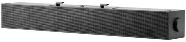 Alt view image 7 of 7 - HP S100 - Sound bar - For Monitor - 2.5 Watt - Black S100 Sound Bar