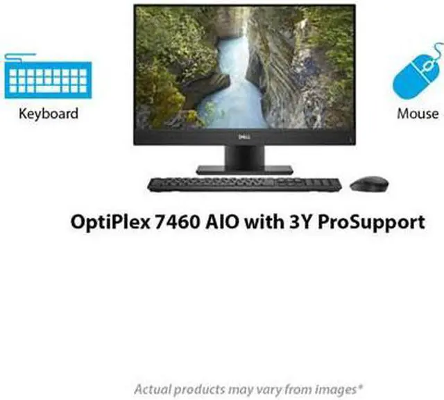 Alt view image 16 of 17 - Dell OptiPlex 7000 7460 23.8" AIO Desktop Computer i5-8500 8GB 500GB HDD W10P