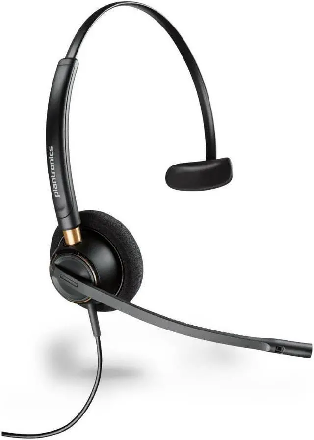 Alt view image 4 of 5 - Plantronics EncorePro HW510 Monaural Noise-Cancelling Headset