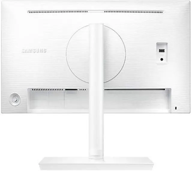 Alt view image 7 of 8 - Samsung S24H851QFN 24" (23.8" viewable) 2560 x 1440 60 Hz WQHD 16:9 5 ms PLS Monitor - White, with USB-C, HDMI, DisplayPort