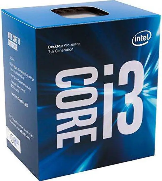 Alt view image 7 of 10 - Intel Core i3 i3-7100T Dual-core (2 Core) 3.40 GHz Processor - Socket H4 LGA-1151Retail Pack - 512 KB - 3 MB Cache - 8 GT/s DMI - 64-bit Processing - 14 nm - 3 Number of Monitors Supported - Intel HD