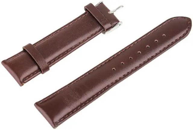 Alt view image 3 of 5 - Apple Watch Strap,  iWatch Genuine Leather Replacement Watch Band Buckle Watch Strap Regular-length Design for Apple Watch