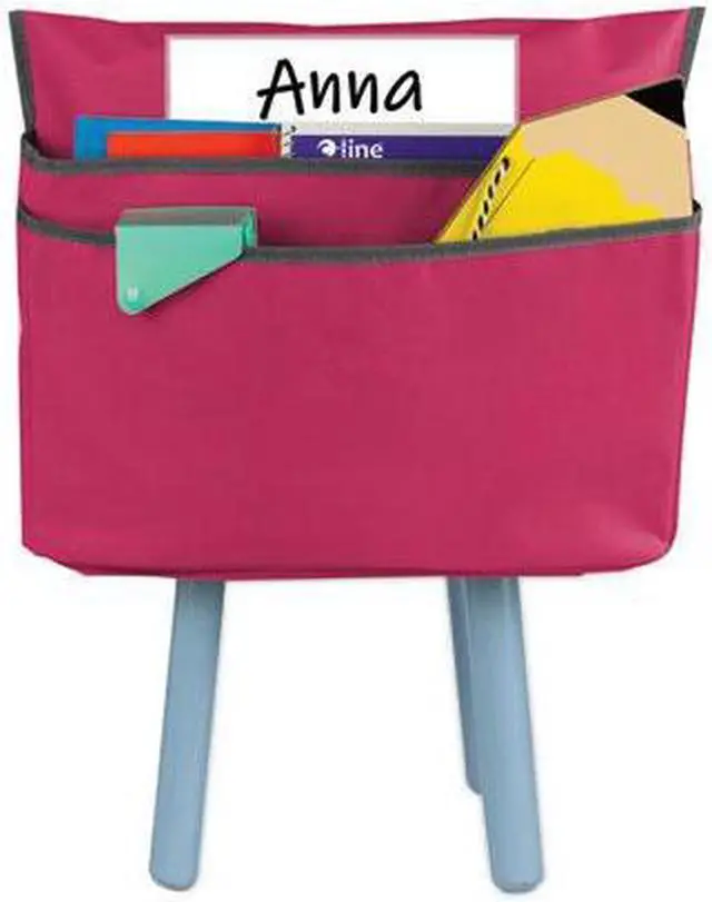 Alt view image 6 of 7 - Chair Cubbies, 18 x 13.25, Sunset Red