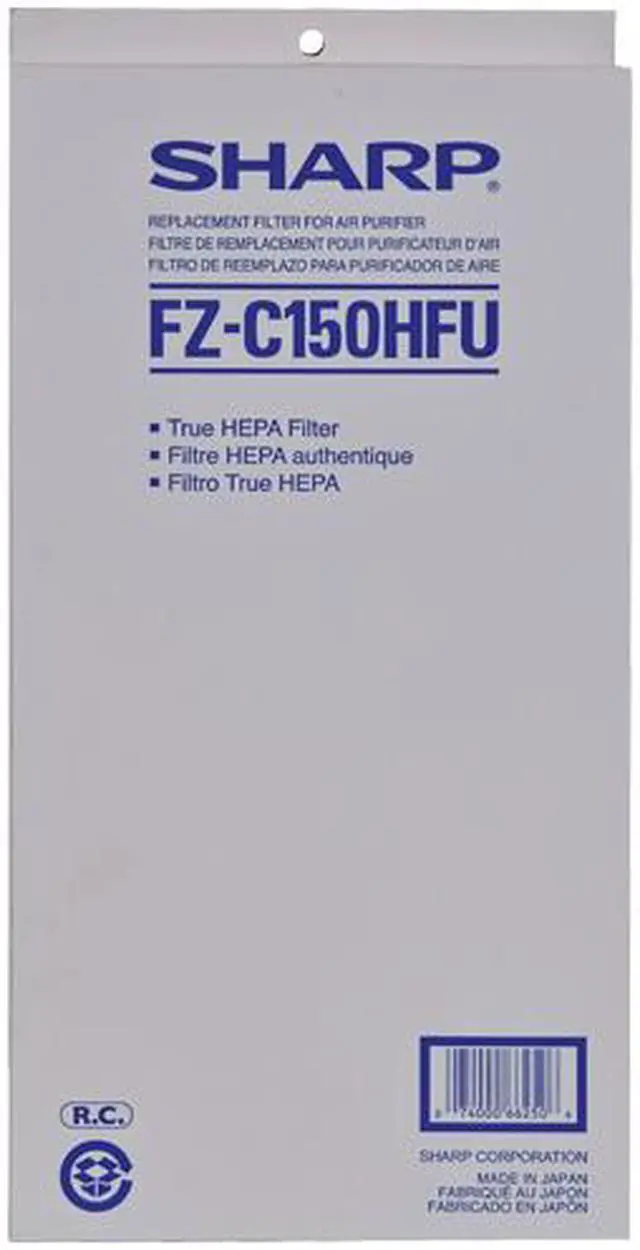 Alt view image 2 of 6 - SHARP FZ-C150HFU HEPA Airflow Systems Filter