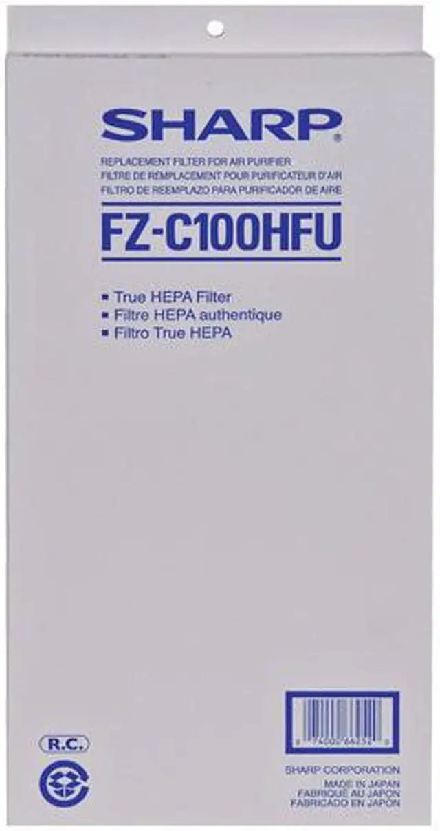 Alt view image 3 of 6 - SHARP FZ-C100HFU Replacement HEPA Filter for KC-850U