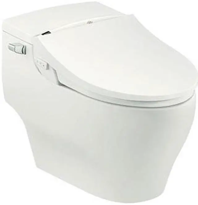 Alt view image 2 of 7 - Bio Bidet DIB Electric Bidet Seat for Elongated Toilet in White
