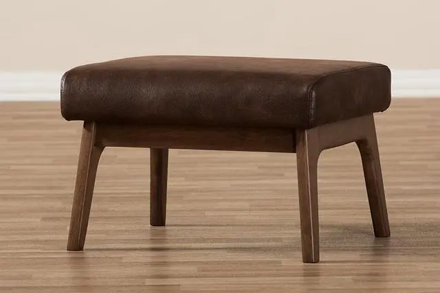 Alt view image 5 of 12 - Baxton Studio Roanoke Modern and Contemporary Dark Grey Fabric Upholstered Grid-Tufting Storage Ottoman Bench