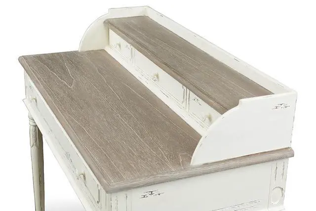 Alt view image 7 of 9 - Baxton Studio Anjou Traditional French Accent Writing Desk