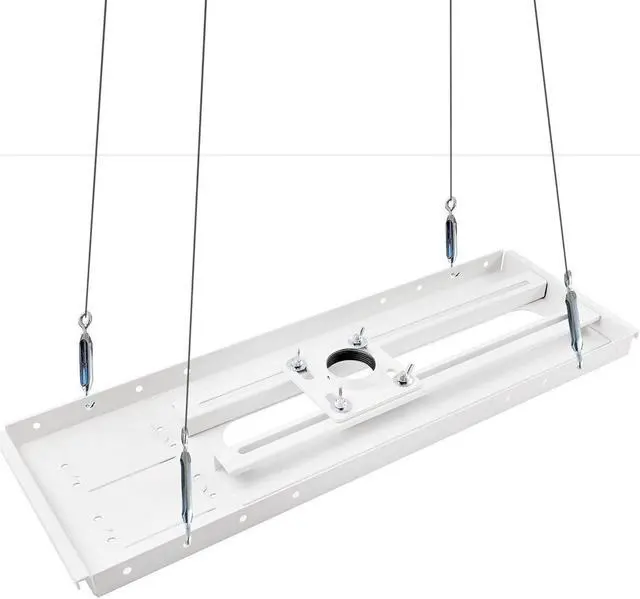 Alt view image 7 of 11 - QualGear® QG-PRO-PM-SCA-W Pro-AV Suspended Ceiling Adapter for 1.5