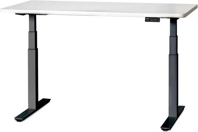 Main image of QualGear Smart Standing Desk - Mobile App Control, Black
