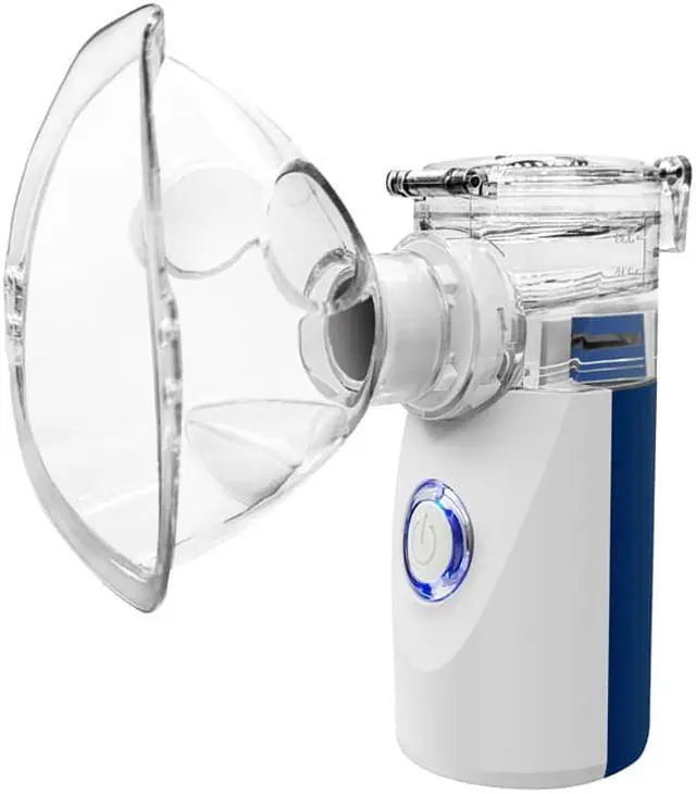 Alt view image 2 of 9 - Mesh Atomizer Inalador Nebulizador Health Care Mini Handheld Inhale Portable Nebulizer For Baby Adult Rechargeable UN207