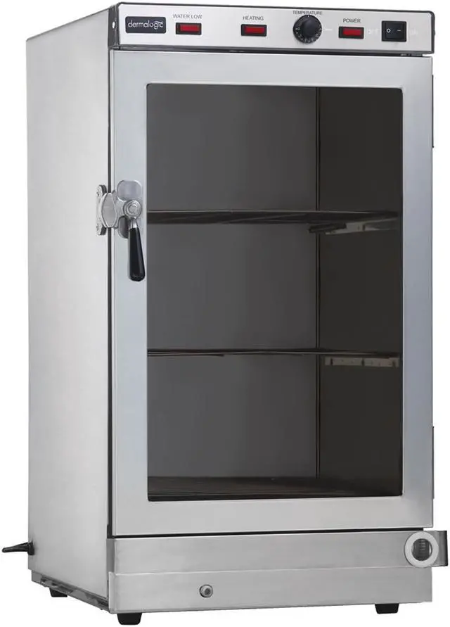 Main image of Dermalogic Towel Steamer 121, Stainless Steel Finish Modern Design Towel Warmer for Massage Beauty Center Barber Nail Salon Spa Furniture Equipment