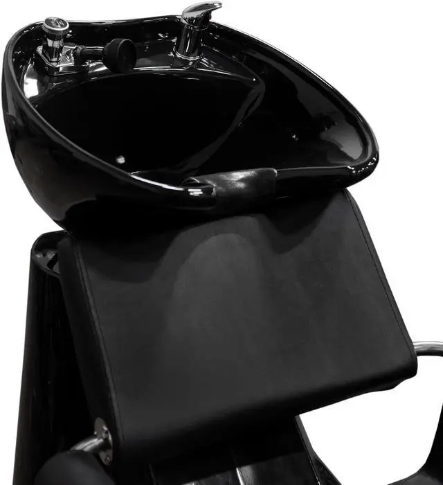 Alt view image 6 of 6 - ARON SHAMPOO BACKWASH UNIT WITH UPC CERTIFIED FAUCET - BLACK
