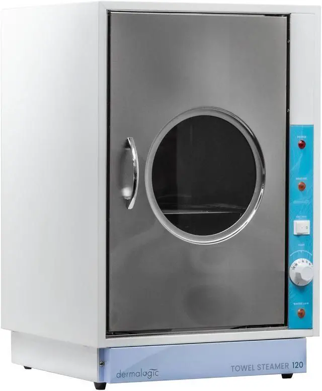 Main image of Dermalogic Towel Steamer 120 Professional Equipment for Massage Spa Center Barber Beauty Nail Salon