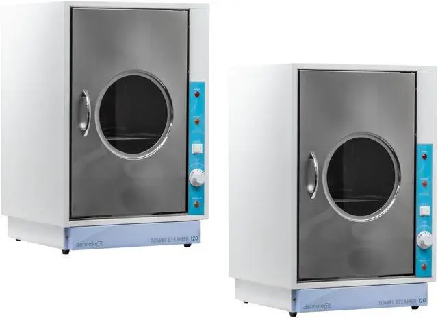 Main image of Set of 2 Dermalogic Towel Steamer 120 Professional Equipment for Massage Spa Center Barber Beauty Nail Salon Furniture Equipment