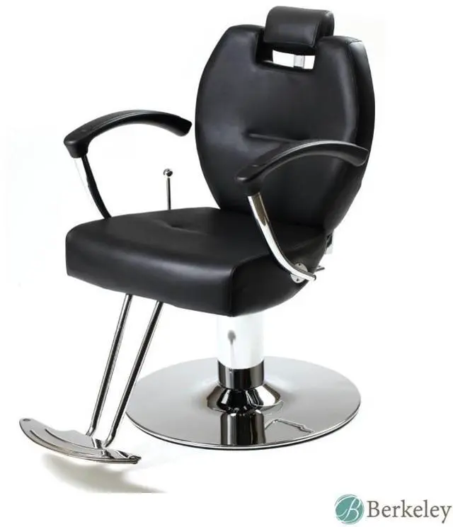 Alt view image 6 of 6 - Beauty Salon Styling Chair HERMAN BLACK All Purpose Salon Furniture and Barber Chairs