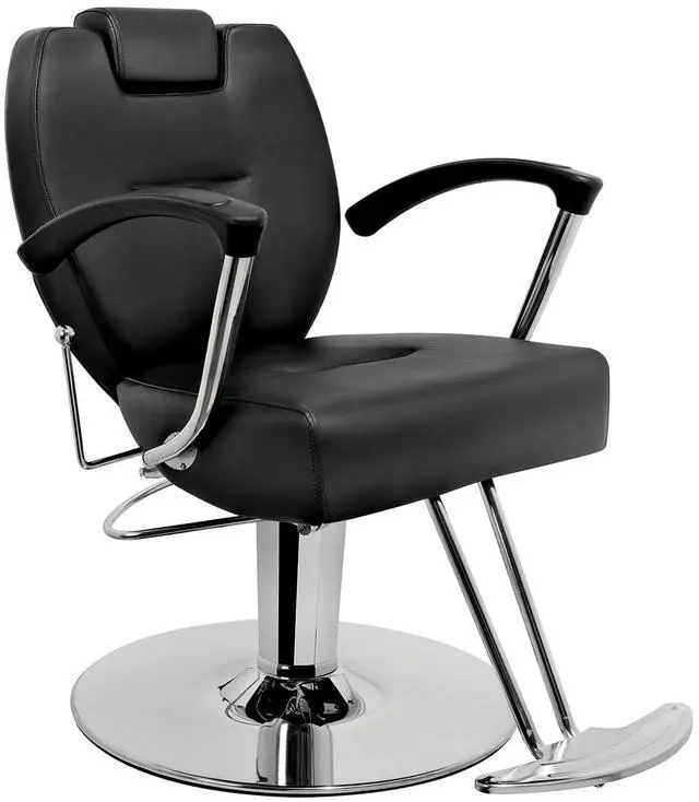 Main image of Beauty Salon Styling Chair HERMAN BLACK All Purpose Salon Furniture and Barber Chairs