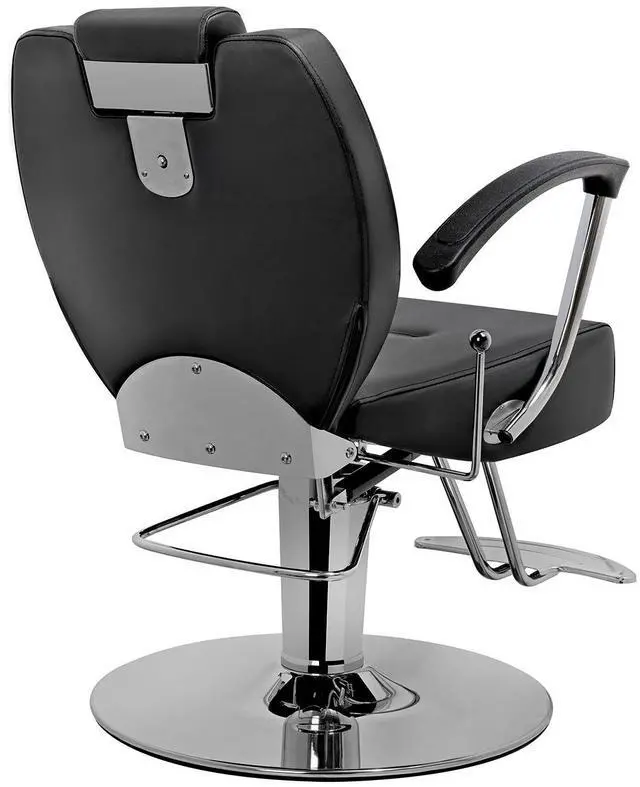 Alt view image 2 of 6 - Beauty Salon Styling Chair HERMAN BLACK All Purpose Salon Furniture and Barber Chairs