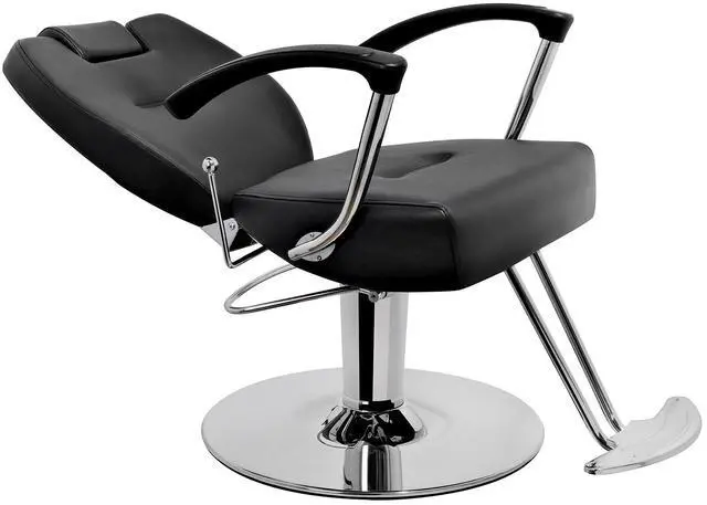 Alt view image 3 of 6 - Beauty Salon Styling Chair HERMAN BLACK All Purpose Salon Furniture and Barber Chairs
